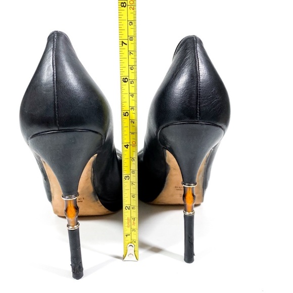 ♠️Gucci Platform Heels-Used-NO RETURNS ON SHOES SO PLEASE LOOK AT ALL PICTURES - Picture 5 of 8